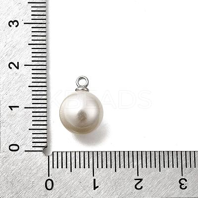 ABS Plastic Imitation Pearl Pendants FIND-H052-01F-01P-1