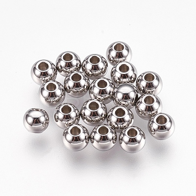 DanLingJewelry 304 Stainless Steel Spacer Beads STAS-DL0001-03A-1