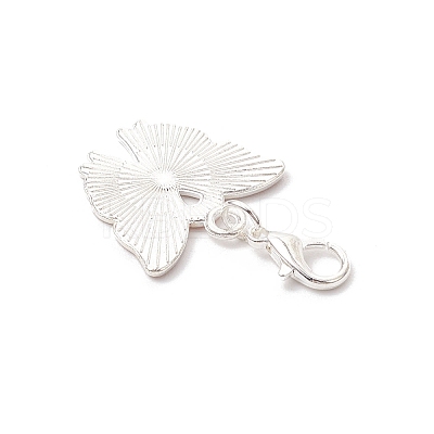 7Pcs 7 Styles Awareness Ribbon Theme Alloy Enamel Pendant Decorations HJEW-JM03383-1