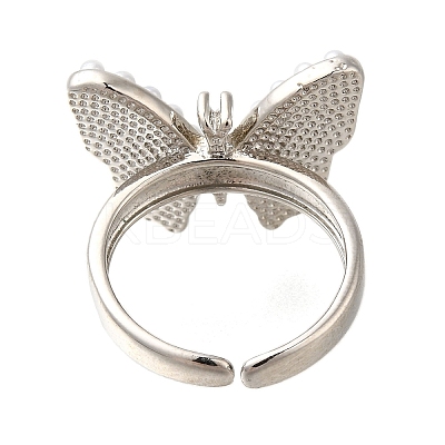 Brass Cuff Rings RJEW-D079-03P-RS-1