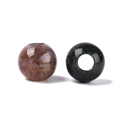 Natural Indian Agate European Beads G-Q607-02R-1