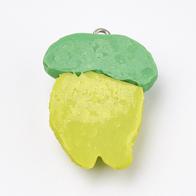 Handmade Polymer Clay Pendants X-CLAY-T012-11-1