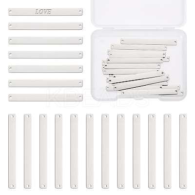 20Pcs 304 Stainless Steel Connector Charms FIND-UN0003-77-1