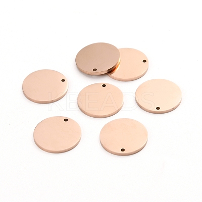 Ion Plating(IP) 304 Stainless Steel Charms STAS-I141-03C-RG-1