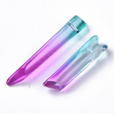 Two Tone Glass Beads GLAA-S167-13E-1