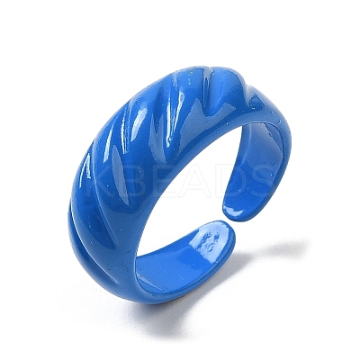 Spray Painted Alloy Cuff Rings RJEW-MSMC002-12-1