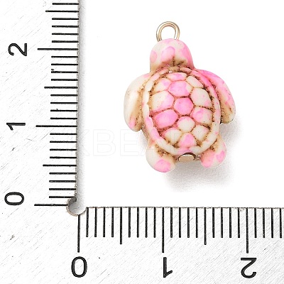 Brass & Resin Pendants RE-CBA9A00-01G-01-1