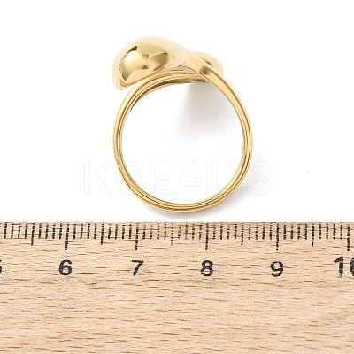 304 Stainless Steel Cuff Rings RJEW-P177-01G-G-1