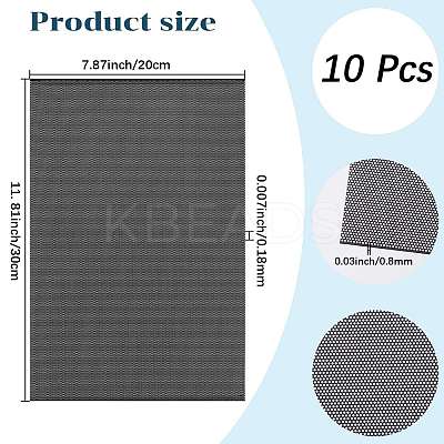 PVC Plastic Sheets with Hole AJEW-WH20006-262B-01-1