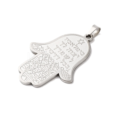 Non-Tarnish 304 Stainless Steel Pendants LS-STAS-Z069-02P-1