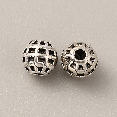 Tibetan Style Alloy Bead FIND-WH0034-46AS-04-1