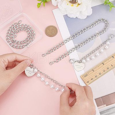 4Pcs 2 Style Iron Shoe Chain DIY-FG0003-14-1