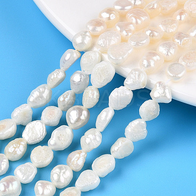 Natural Cultured Freshwater Pearl Beads Strands LS-PEAR-N014-06A-1