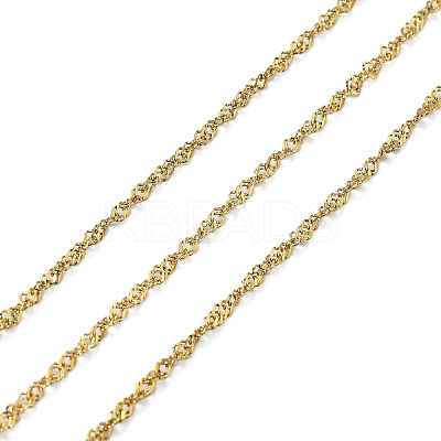 Ion Plating(IP) 304 Stainless Steel Singapore Chains CHS-L019-06G-1