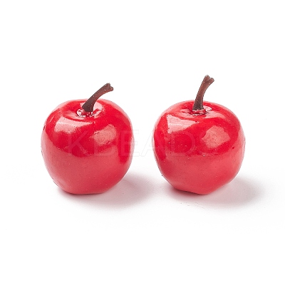 Mini Foam Imitation Apples LS-DJEW-XCP0001-05A-1