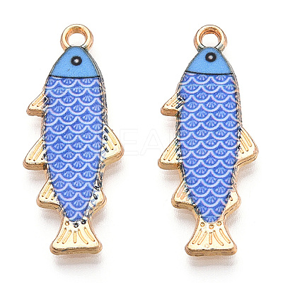 Alloy Enamel Pendants X-FIND-C037-16G-02-1-1