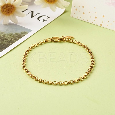304 Stainless Steel Rolo Chain Bracelets X-BJEW-JB06447-03-1