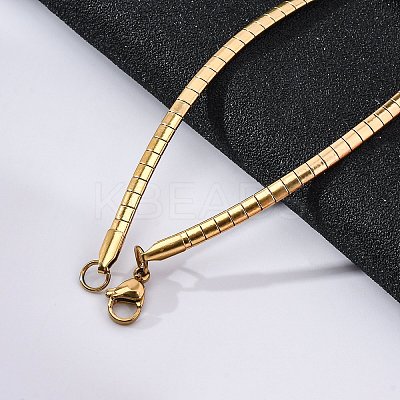 Ion Plating(IP) 304 Stainless Steel Necklaces NJEW-G310-06G-1