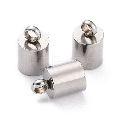 Tarnish Resistant 304 Stainless Steel Cord Ends STAS-H153-05B-P-1