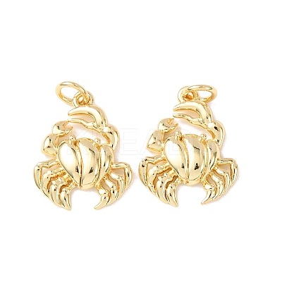 Brass Pendants KK-C143-46G-G02-1