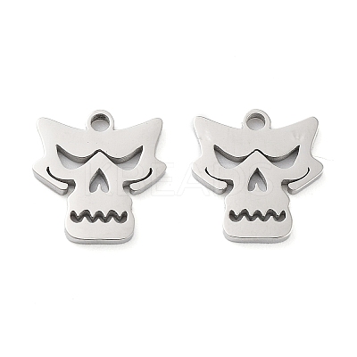 Non-Tarnish 316 Surgical Stainless Steel Charms STAS-Q314-07P-1