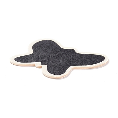 Butterfly Wooden Mini Chalkboard Signs AJEW-M035-03-1