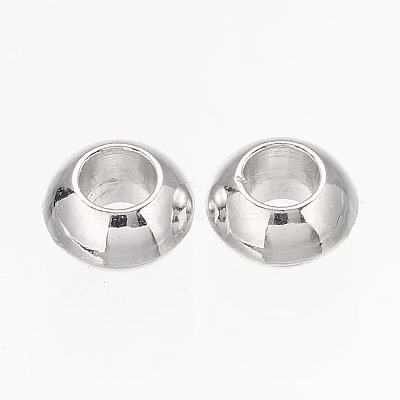 Rondelle Tibetan Silver Spacer Beads Y-AB937-NF-1
