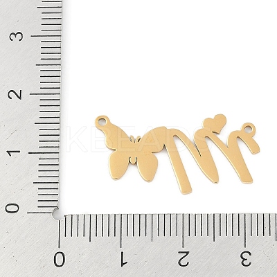 304 Stainless Steel Pendants STAS-L279-002G-M-1