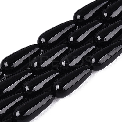 Opaque Glass Beads Strands GLAA-Q113-03A-C06-1