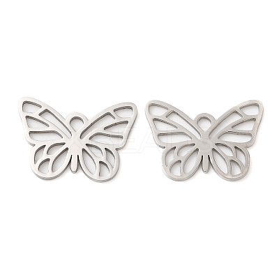 Non-Tarnish 201 Stainless Steel Pendants X-STAS-A084-05P-1