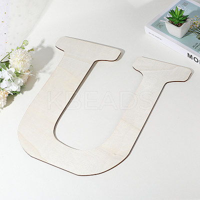 Letter Unfinished MDF Sheets WOOD-WH20012-008U-1