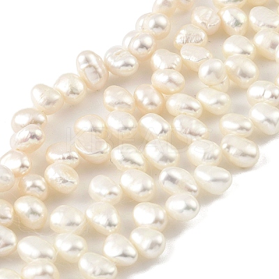 Natural Cultured Freshwater Pearl Beads Strands PEAR-A006-16-1