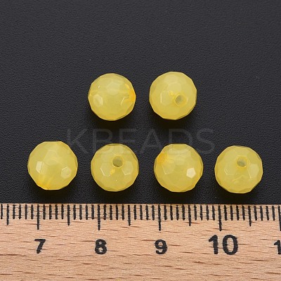 Transparent Acrylic Beads TACR-S154-62E-07-1