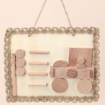 DIY Car Painting Handmade Materials Package for Parent-Child DIY-P036-04-1