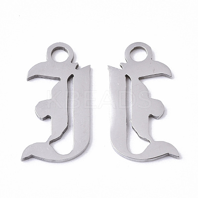 Tarnish Resistant 201 Stainless Steel Pendants STAS-N091-40I-1