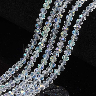 Electroplate Glass Beads Strands LS-EGLA-A034-T1mm-L19-1
