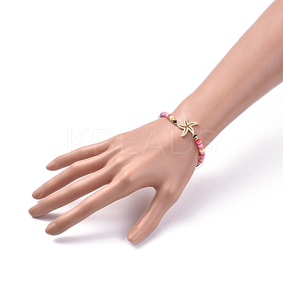 Adjustable Braided Bead Bracelets BJEW-JB05099-02-1