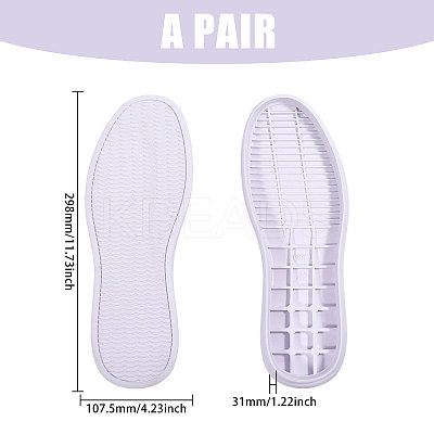 Anti Skid Synthetic Rubber Shoes Bottom Heel Sole FIND-WH0816-097C-1