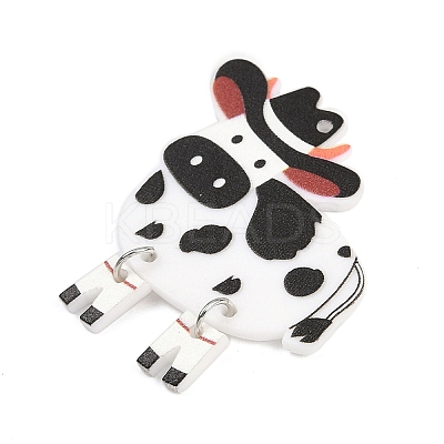 Printed Acrylic Pendants MACR-I037-01B-1