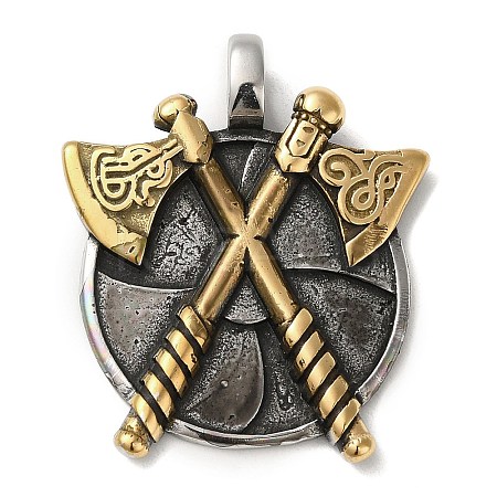 Viking 304 Stainless Steel Pendants STAS-Z059-10AS-1