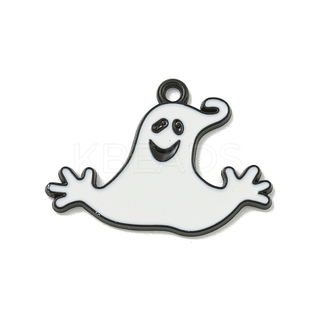 Halloween Theme Alloy Enamel Pendants X1-ENAM-I060-11E-1