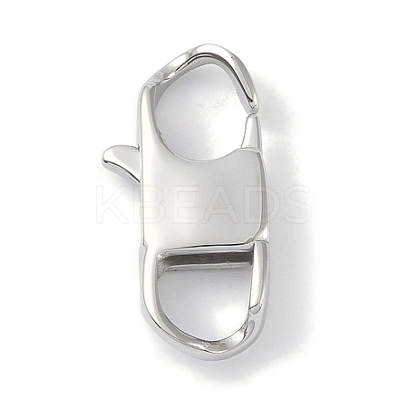 Non-Tarnish 316 Surgical Stainless Steel Lobster Claw Clasp STAS-P362-39P-02-1