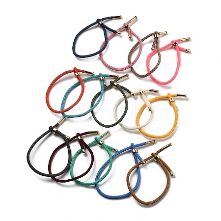 Cotton Cord Bracelets BJEW-F360-B-1
