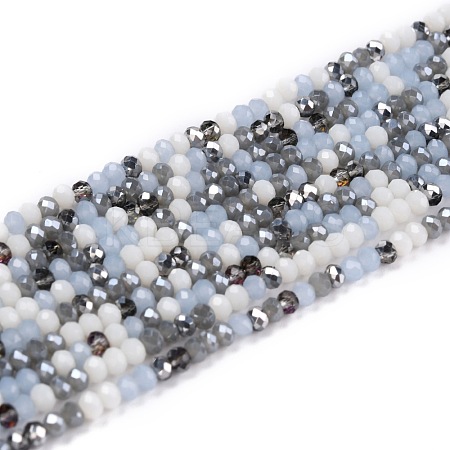 Glass Beads Strands GLAA-F106-C-21-1