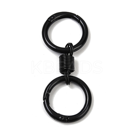 Alloy Spring Gate Clasps LS-PALLOY-Q009-01L-1