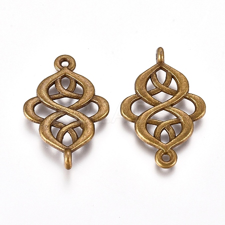 Tibetan Style Alloy Links/Connectors LS-TIBEP-EA11933YKG-AB-LF-1