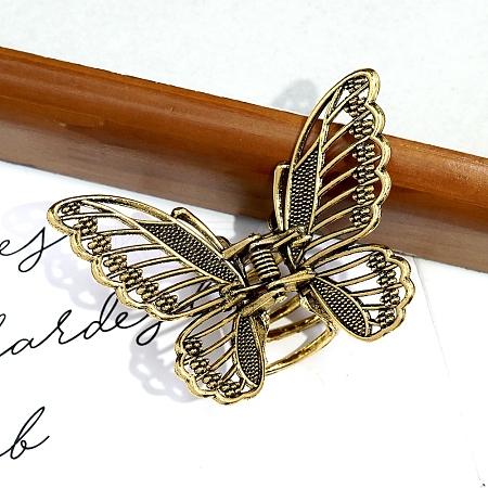 Alloy Claw Hair Clips PW-WGAF8BA-02-1
