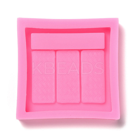 DIY Eye Shadow Box Food Grade Silicone Fondant Molds DIY-F072-09-1