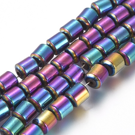 Magnetic Synthetic Hematite Beads Strands G-G826-05E-4mm-1