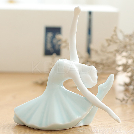 Ceramics Yoga Girl Figurines WG54701-03-1